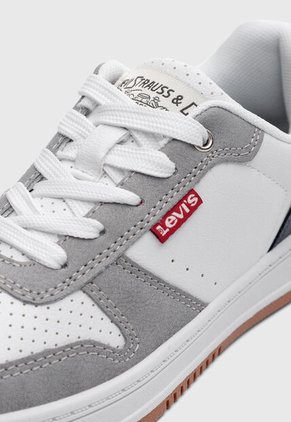 Tenis Levi's Drive Lo Blanco