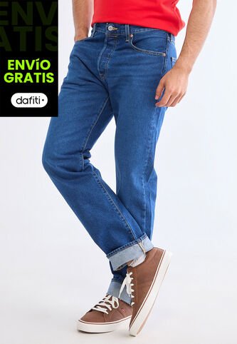 Jean Levi's 501 Original Fit Índigo Medio Levis