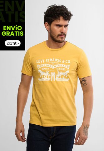Camiseta Levi's Mostaza Levis