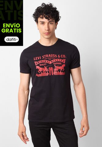 Camiseta Levi's Graphic Negro Levis