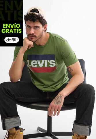 Camiseta Levi's Verde Oliva Levis