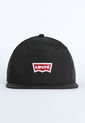 Gorra  Negro-Rojo-Blanco  Levi's Flat Batwing de Levis