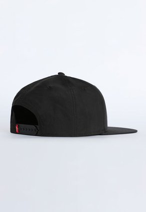 Gorra  Negro-Rojo-Blanco  Levi's Flat Batwing