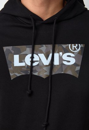 Hoodie Levi's Standard Graphic Negro