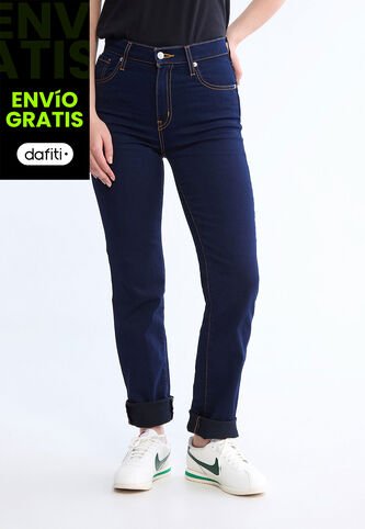 Jean Levi's 724 Slim Straight Fit Índigo Oscuro Levis