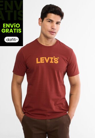 Camiseta Levi's Borgoña Levis