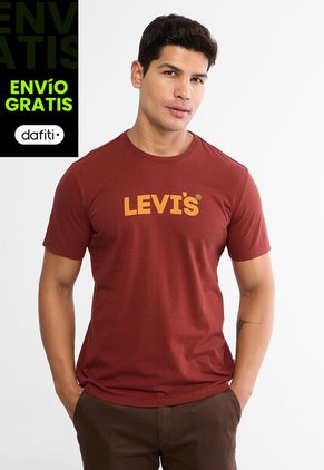 Camiseta Levi's Borgoña
