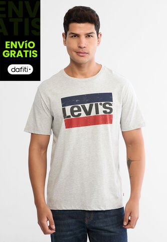 Camiseta  Levi's Gris Levis