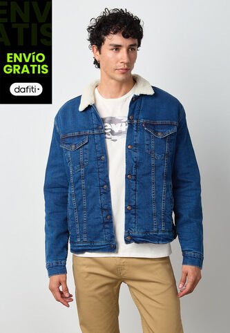 Chaqueta Denim Levi's Sherpa Trucker Índigo Medio Levis