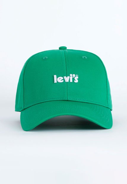 Gorra  Verde-Blanco Levi's Beisbolera Curved