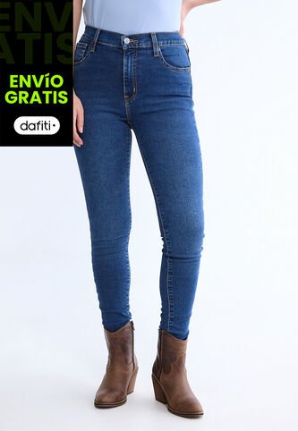 Jean Levi's 720 Super Skinny Fit Índigo Medio Levis