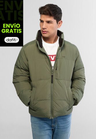 Chaqueta Acolchada Levi's Marshmallow Verde Oliva Levis