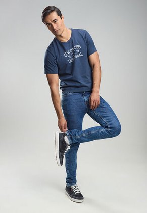 Jean Levi's 510 Skinny Fit Índigo Medio