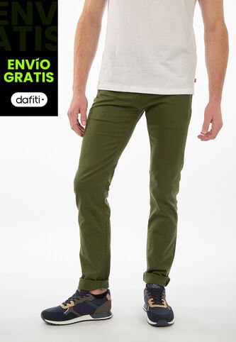 Jean Levi's 511 Slim Fit Verde Militar Levis
