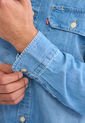 Camisa Denim Levi's Jackson Worker Índigo Medio de Levis