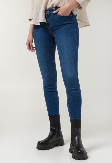 Jean Azul Levi's 710 Super Skinny Fit
