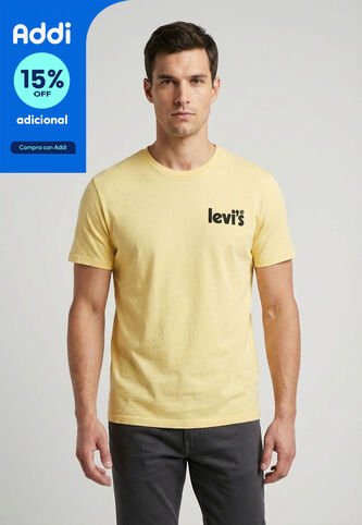 Camiseta Levi's Amarillo Levis