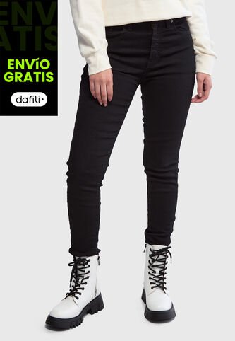 Jean Levi's 721 Skinny Fit Negro Levis