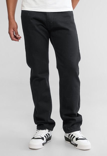 Jean Negro Levi's 505 Regular Fit