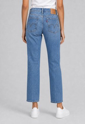 Jean Levi's Wedgie Slim Fit Índigo Medio