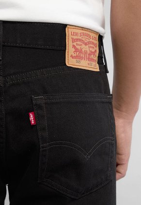 Jean Levi's 505 Regular Fit Negro