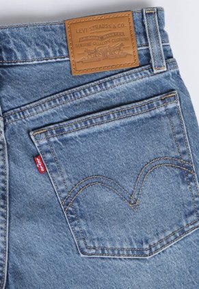 Jean Levi's Wedgie Slim Fit Índigo Medio