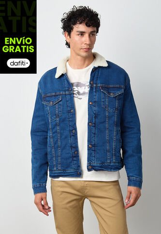 Chaqueta Denim Levi's Sherpa Trucker Índigo Medio Levis