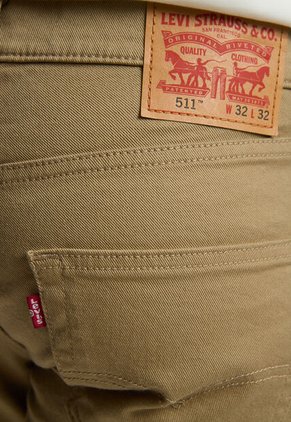 Jean Levi's 511 Slim Fit Caqui