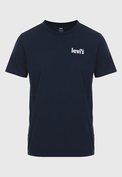 Camiseta Azul Navy-Blanco Levi's