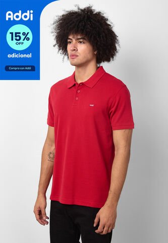 Polo Levi's Classic Rojo Levis