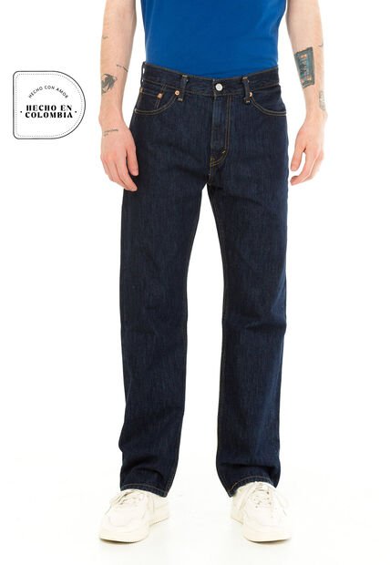 Jean Levi's 505 Regular Fit Índigo Oscuro