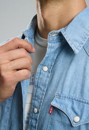 Camisa Denim Levi's Índigo Claro