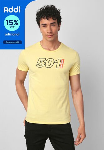 Camiseta Levi's Graphic Amarillo Levis