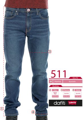 Jean Azul Levi's 511