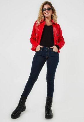 Jean Azul Navy Levi's 524 Skinny Fit