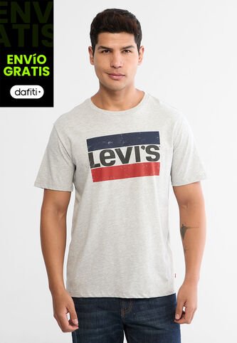 Camiseta  Levi's Gris Levis