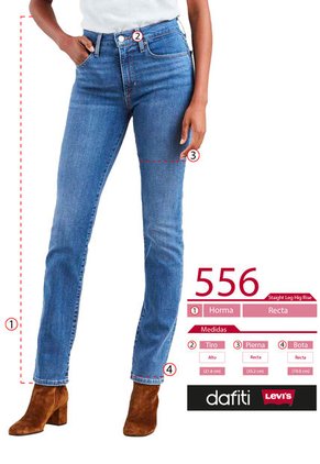 Jean Negro Levi´s 556