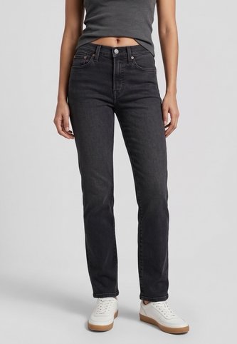 Jean Levi's Wedgie Straight Fit Gris Levis