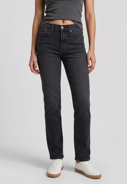 Jean Levi's Wedgie Straight Fit Gris