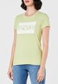 Camiseta Verde Limón-Blanco Levi's de Levis