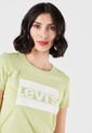 Camiseta Verde Limón-Blanco Levi's de Levis