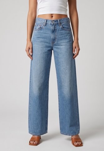 Jean Levi's Ribcage Wide Leg Fit Índigo Medio Levis