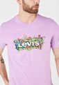Camiseta Lila-Multicolor Levi's de Levis