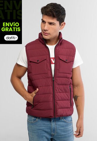 Chaleco Acolchado Levi's Vinotinto Levis