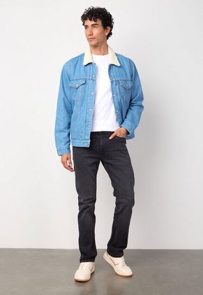 Jean Levi's 514 Straight Fit Negro