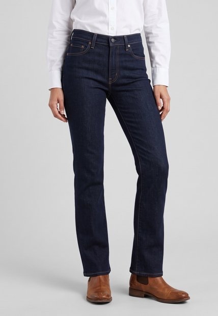 Jean Levi's 725 Bootcut Fit Índigo Oscuro