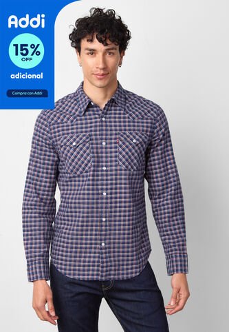 Camisa Levi's Azul Levis