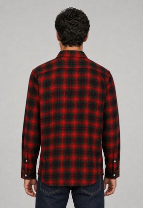 Camisa Levi's Jackson Worker Rojo