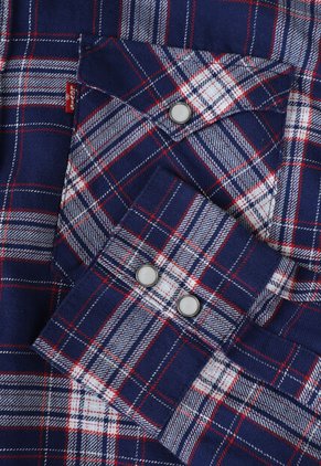 Camisa Levi's Barstow Western Azul