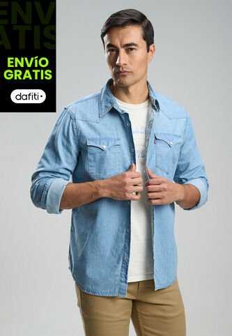 Camisa Denim Levi's Índigo Claro Levis